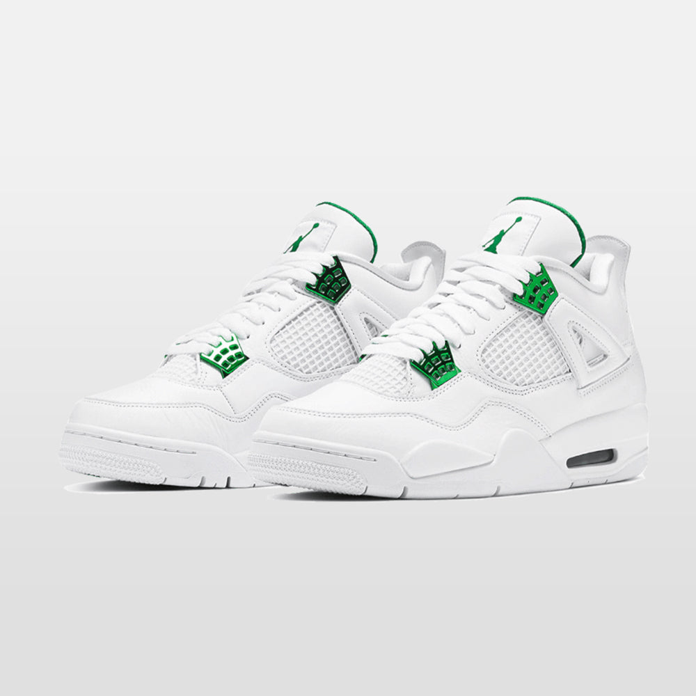 Nike Jordan 4 Retro "Metallic Green" | Trendiga sneakers - Snabb leveranstid | Merchsweden | Jordan 4