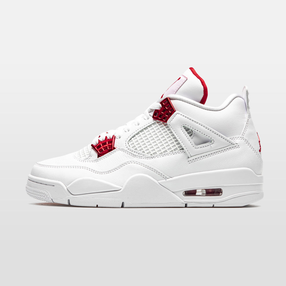 Nike Jordan 4 Retro "Metallic Red" | Trendiga sneakers - Snabb leveranstid | Merchsweden | Jordan 4
