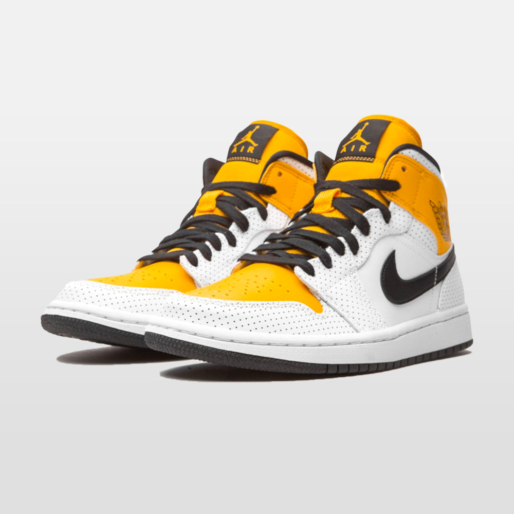 Nike Jordan 1 "Laser Orange" Mid (W) | Trendiga sneakers - Snabb leveranstid | Merchsweden | Jordan 1