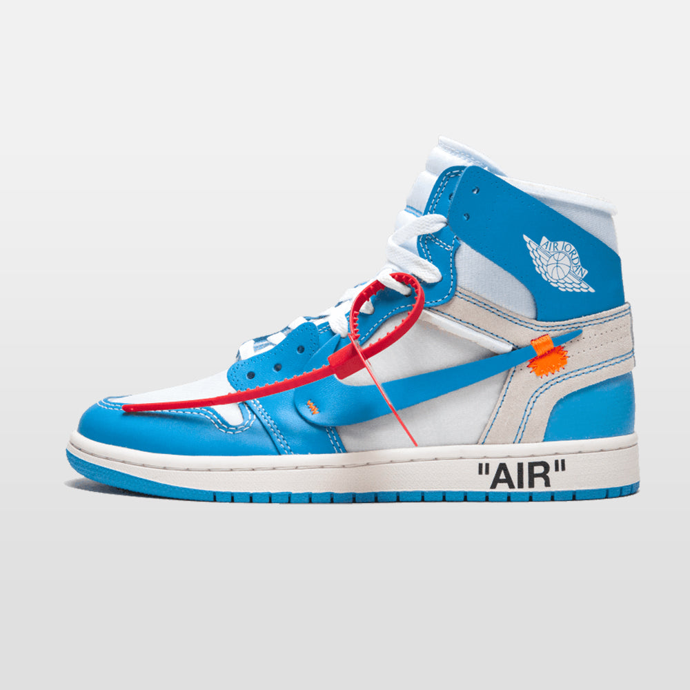 Nike x Off-White Jordan 1 Retro "University Blue" High | Trendiga sneakers - Snabb leveranstid | Merchsweden | Jordan 1