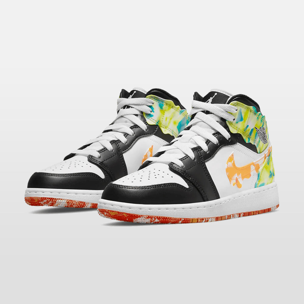 Nike Jordan 1 "Slim Vortex" Mid (GS) | Trendiga sneakers - Snabb leveranstid | Merchsweden | Jordan 1