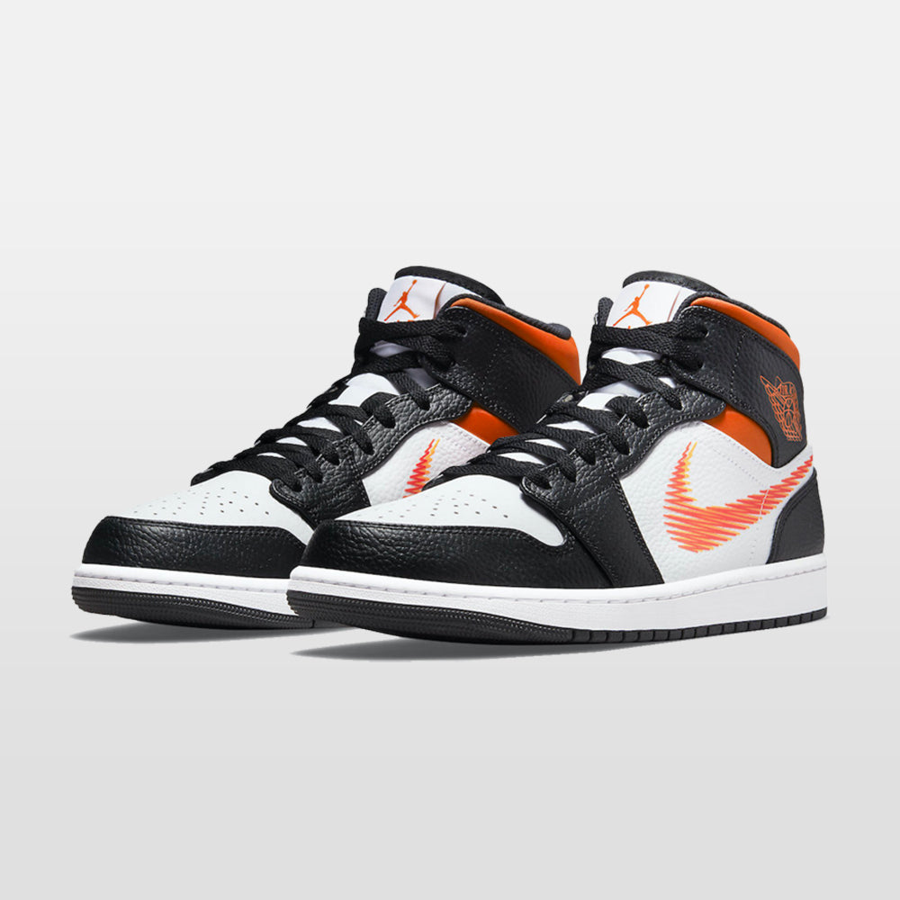 Nike Jordan 1 "Zig Zag" Mid | Trendiga sneakers - Snabb leveranstid | Merchsweden | Jordan 1